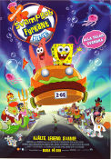 The SpongeBob SquarePants Movie 2004 movie poster Tom Kenny Stephen Hillenburg Animation From TV