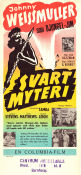Svart myteri 1953 poster Johnny Weissmuller Angela Stevens Lester Matthews Spencer Gordon Bennet