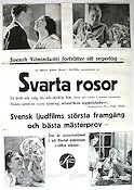 Svarta rosor 1932 poster Esther Roeck Hansen Gustaf Molander