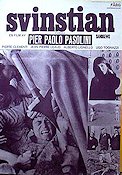 Porcile 1969 poster Pierre Clémenti Pier Paolo Pasolini
