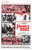 Sweden Heaven and Hell 1968 movie poster Edmund Purdom Luigi Scattini