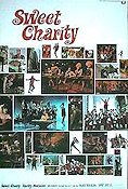 Sweet Charity 1969 movie poster Shirley MacLaine John McMartin Sammy Davis Jr Bob Fosse Dance