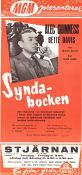 Syndabocken 1959 poster Alec Guinness Bette Davis Nicole Maurey Robert Hamer