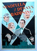 Good Morning Judge 1928 movie poster Reginald Denny