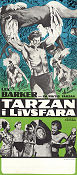 Tarzan i livsfara 1951 poster Lex Barker Virginia Huston George Macready Byron Haskin