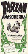 Tarzan and the Amazons 1945 poster Johnny Weissmuller Kurt Neumann
