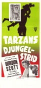 Tarzan´s Hidden Jungle 1955 movie poster Gordon Scott Vera Miles Peter van Eyck Harold D Schuster Find more: Tarzan