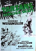 Tarzans hemliga skatt 1941 movie poster Johnny Weissmuller Find more: Tarzan