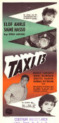 Taxi 13 1954 movie poster Margit Carlqvist Bengt Blomgren Elof Ahrle Signe Hasso Börje Larsson