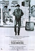 Taxi Driver 1976 movie poster Robert De Niro Jodie Foster Cybill Shepherd Harvey Keitel Martin Scorsese