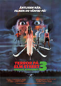 A Nightmare On Elm Street 3 1987 movie poster Robert Englund Wes Craven Find more: Elm Street