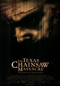 The Texas Chainsaw Massacre 2003 movie poster Jessica Biel Jonathan Tucker Andrew Bryniarski Marcus Nispel