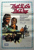 That´ll Be the Day 1974 movie poster Ringo Starr Beatles David Essex Rock and pop