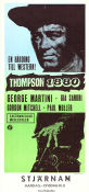 Thompson 1880 1966 poster George Martin Gia Sandri José Bodalo Guido Zurli