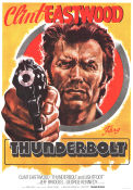 Thunderbolt and Lightfoot 1974 poster Clint Eastwood Michael Cimino