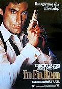 Licence to Kill 1989 movie poster Timothy Dalton Carey Lowell Mountains