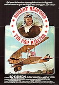 The Great Waldo Pepper 1975 movie poster Robert Redford Bo Svenson Bo Brundin George Roy Hill Planes