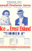 Timmen H lustspel 1937 affisch Alice Eklund Harry Bergvall Ernst Eklund Hitta mer: Kristianstads teater