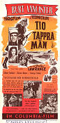 Ten Tall Men 1951 movie poster Burt Lancaster Jody Lawrance Willis Goldbeck