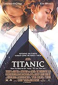 Titanic 1997 movie poster Leonardo DiCaprio Kate Winslet James Cameron Ships and navy