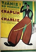 Tjänis go vänner 1948 movie poster Charlie Chaplin