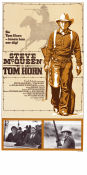 Tom Horn 1980 movie poster Steve McQueen Linda Evans Richard Farnsworth William Wiard