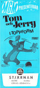 Tom and Jerry 1969 movie poster Tom and Jerry Mel Blanc Joseph Barbera Animation From TV