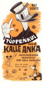 Toppenkul med Kalle Anka 1963 movie poster Kalle Anka