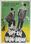 Topp-kul med Helan och Halvan 1968 movie poster Laurel and Hardy Helan och Halvan