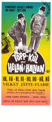 Topp-kul med Helan och Halvan 1968 poster Laurel and Hardy