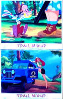 Trail Mix-up 1989 lobby card set Roger Rabbit