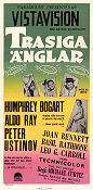 We´re No Angels 1956 movie poster Humphrey Bogart Aldo Ray Peter Ustinov Joan Bennett Michael Curtiz