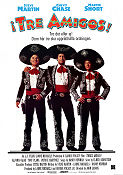 Three Amigos 1986 movie poster Steve Martin Chevy Chase