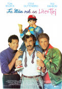 Three Men and a Little Lady 1990 movie poster Tom Selleck Steve Guttenberg Ted Danson