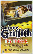 Three Hours 1927 movie poster Corinne Griffith John Bowers James Flood