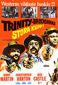 Ninguno de los tres se llamaba Trinidad 1973 poster Danny Martin Stan Parker