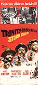 Ninguno de los tres se llamaba Trinidad 1973 movie poster Danny Martin Stan Parker Spain