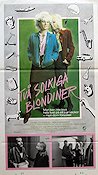 Två solkiga blondiner 1984 movie poster Maria Johnsson Åsa Bjerkerot Birgitta Svensson