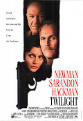 Twilight 1997 movie poster Paul Newman Susan Sarandon Gene Hackman Robert Benton