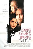 Twilight 1997 movie poster Paul Newman Susan Sarandon Gene Hackman