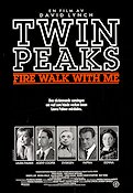 Twin Peaks Fire Walk with Me 1992 movie poster Kyle MacLachlan Sheryl Lee David Lynch From TV