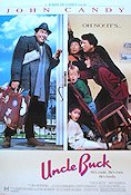 Uncle Buck 1989 movie poster John Candy Amy Madigan