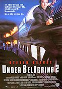 Under Siege 2: Dark Territory 1995 movie poster Steven Seagal Eric Bogosian Everett McGill Geoff Murphy Trains