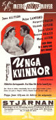 Unga kvinnor 1949 poster June Allyson Peter Lawford Margaret O´Brien Mervyn LeRoy