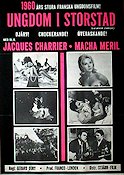 La main chaude 1960 movie poster Jacques Charrier Macha Meril Franca Bettoia Gérard Oury