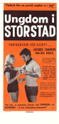 Ungdom i storstad 1960 poster Jacques Charrier Macha Meril Franca Bettoia Gérard Oury