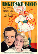 Gitta entdeckt ihr Herz 1932 movie poster Gitta Alpar Gustav Fröhlich Paul Kemp Carl Froelich Eric Rohman art