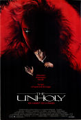 The Unholy 1988 movie poster Ben Cross Hal Holbrook Ruben Rabasa Ned Beatty Camilo Vila