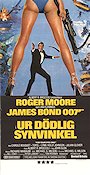 For Your Eyes Only 1981 movie poster Roger Moore Carole Bouquet Topol John Glen