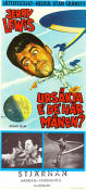 Ursäkta e de här månen 1960 poster Jerry Lewis Joan Blackman Earl Holliman Norman Taurog